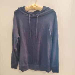 Eddie Bauer Women's Deep Blue Pullover Hoodie